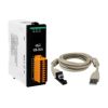 USB I/O Module with 5-ch Analog input, 2-ch Analog output, 2-ch Digital input and 2-ch Digital output Includes 1.5M USB Cable (CA-USB15)ICP DAS